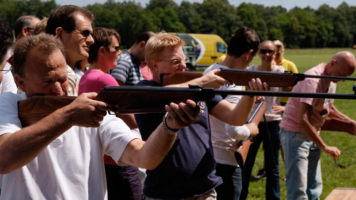 Bedrijfsuitje Boogschieten & Luchtbuksschieten